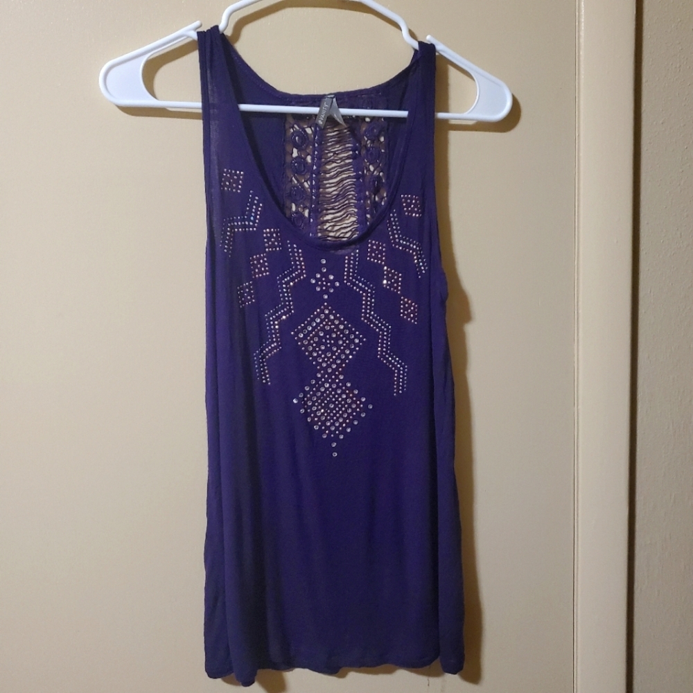 Purple shirt